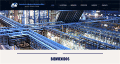 Desktop Screenshot of hg-ingenieria.com